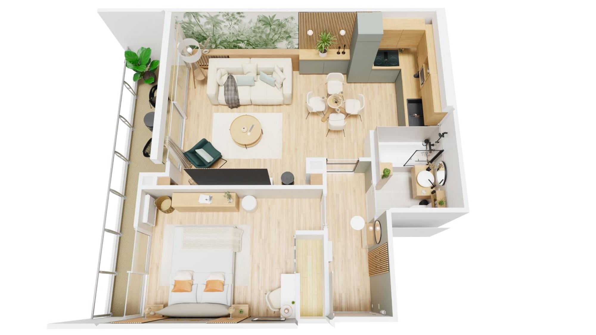 Apartment Sweet Dove Chambery